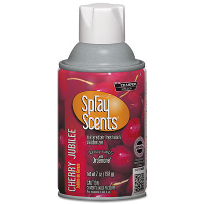 Chase Products SPRAYScents Metered Air Freshener Refill  Cherry Jubilee  7 oz Aerosol  12 Carton (CHA 5181)