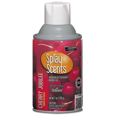 Chase Products SPRAYScents Metered Air Freshener Refill  Cherry Jubilee  7 oz Aerosol  12 Carton (CHA 5181)