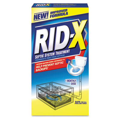 RID-X Septic System Treatment Concentrated Powder  9 8 oz  12 Carton (REC 80306)