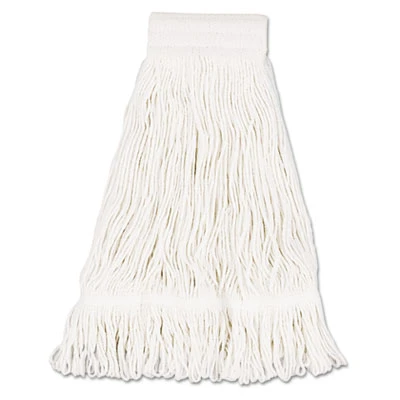 Boardwalk Mop Head  Pro Loop Web Tailband  Premium Saddleback Head  Ctn  24-oz   WH  12 CT (UNS 524C)