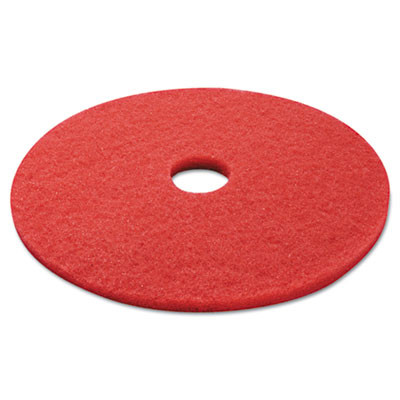 Boardwalk Buffing Floor Pads  21  Diameter  Red  5 Carton (PAD 4021 RED)