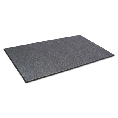 Crown Needle Rib Wipe and Scrape Mat  Polypropylene  36 x 60  Gray (CRO NR35 CHA)