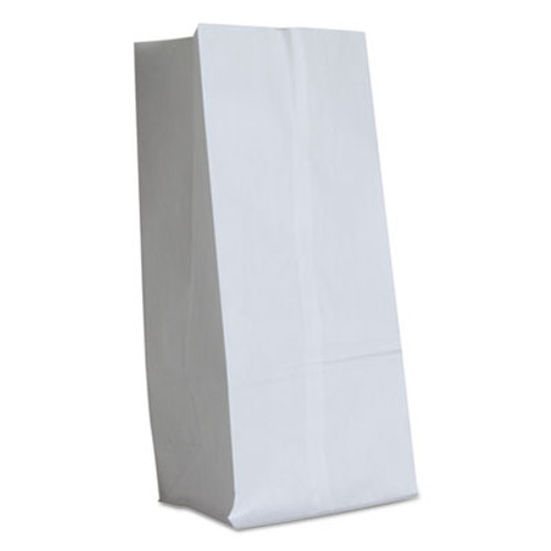 General Grocery Paper Bags  40 lbs Capacity   16  7 75 w x 4 81 d x 16 h  White  500 Bags (BAG GW16-500)