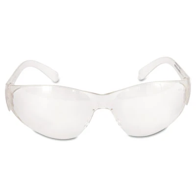 MCR Safety Checklite Safety Glasses  Clear Frame  Clear Lens (CWS CL010)