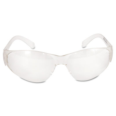 MCR Safety Checklite Safety Glasses  Clear Frame  Clear Lens (CWS CL010)
