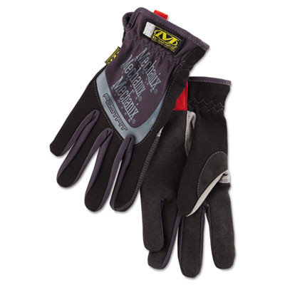 Mechanix Wear FastFit Work Gloves  Black  Medium (MNX MFF05009)
