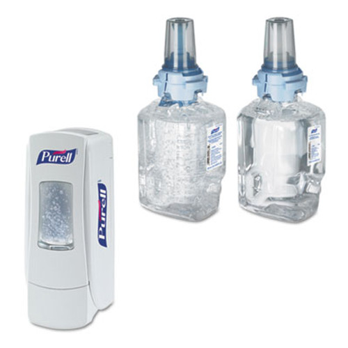 PURELL ADX-7 Dispenser  700 mL  3 75  x 3 5  x 9 75   White (GOJ 8720-06)