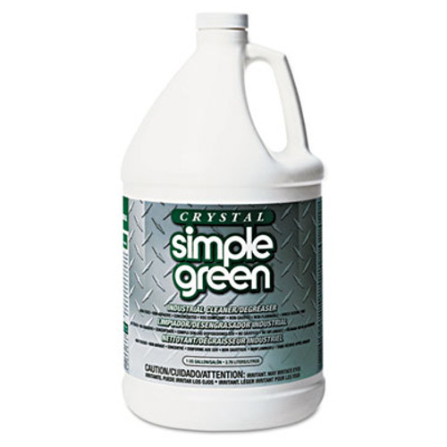 Simple Green Crystal Industrial Cleaner Degreaser  1gal  6 Carton (SMP 19128)