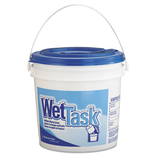 Kimtech WetTask System for Solvents  Free Bucket  12 x 12 1 2  60 Roll  5 Rolls Carton (KCC 06001)