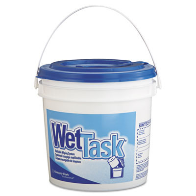 Kimtech WetTask System for Solvents  Free Bucket  12 x 12 1 2  60 Roll  5 Rolls Carton (KCC 06001)