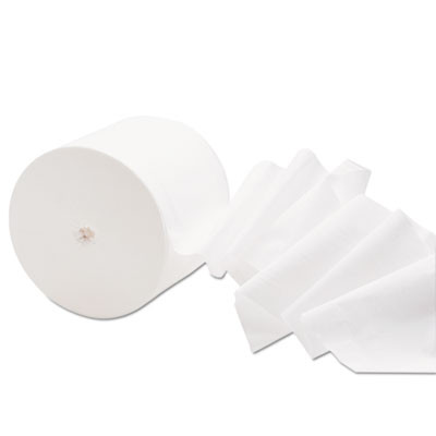 Scott Essential Extra Soft Coreless Standard Roll Bath Tissue  Septic Safe  2-Ply  White  800 Sheets Roll  36 Rolls Carton (KCC 07001)