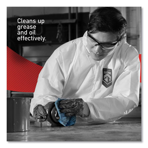 WypAll Oil  Grease and Ink Cloths  BRAG Box  12 1 x 16 8  Blue  180 Box (KCC 33352)