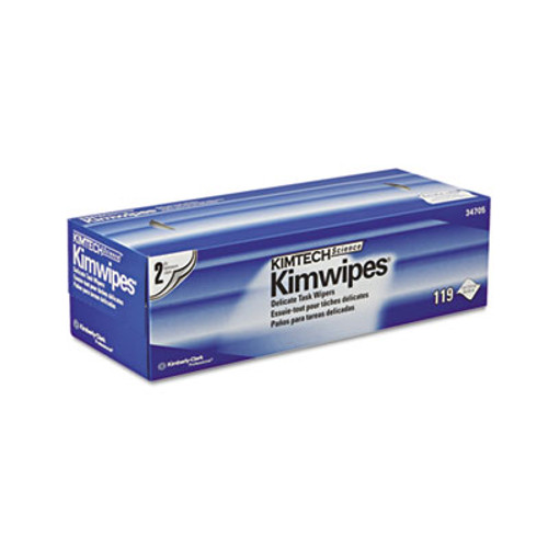 Kimtech Kimwipes Delicate Task Wipers  2-Ply  11 4 5 x 11 4 5  119 Box  15 Boxes Carton (KCC 34705)