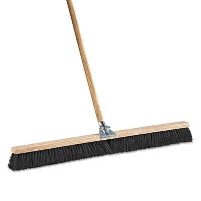 Boardwalk Floor Brush Head  36  Wide  Polypropylene Bristles (BWK 20636)