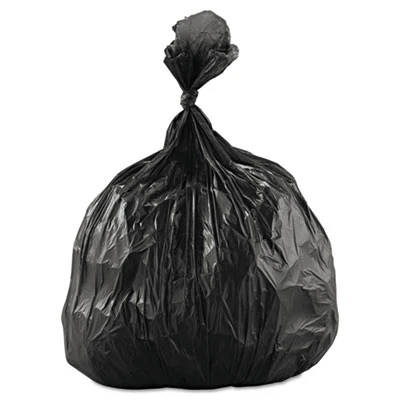 Boardwalk Low-Density Waste Can Liners  16 gal  0 35 mil  24  x 32   Black  500 Carton (BWK 2432L)