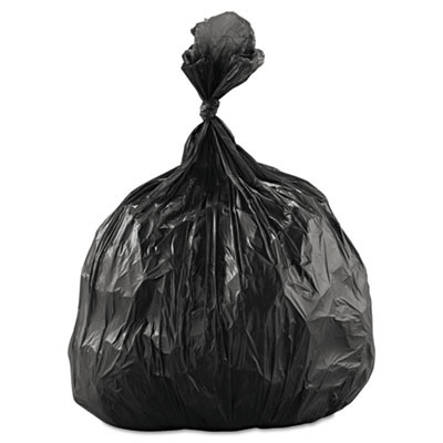 Boardwalk Low-Density Waste Can Liners  16 gal  0 35 mil  24  x 32   Black  500 Carton (BWK 2432L)