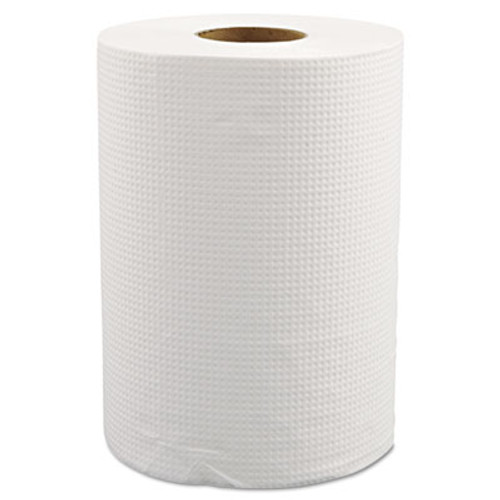 Morcon Tissue Morsoft Universal Roll Towels  8  x 350 ft  White  12 Rolls Carton (MOR W12350)