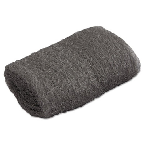 GMT Industrial-Quality Steel Wool Hand Pad   00 Very Fine  16 Pack  192 Carton (GMT 117002)