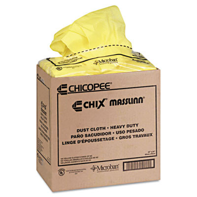 Chix Masslinn Dust Cloths  24 x 24  Yellow  150 Carton (CHI 8673)