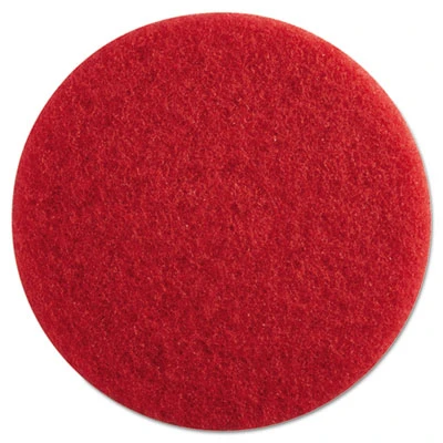 Boardwalk Buffing Floor Pads  13  Diameter  Red  5 Carton (PAD 4013 RED)