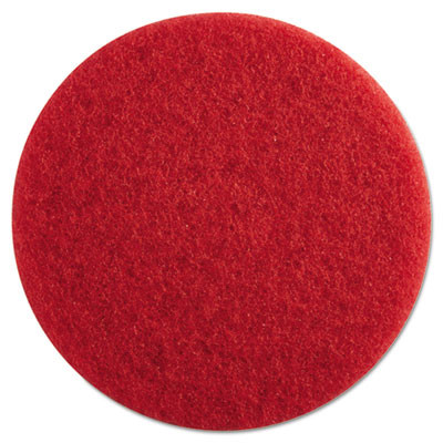 Boardwalk Buffing Floor Pads  13  Diameter  Red  5 Carton (PAD 4013 RED)