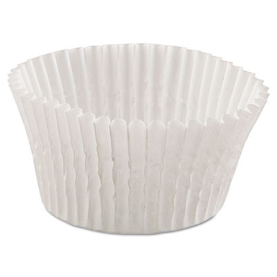 Hoffmaster Fluted Bake Cups  4 1 2 dia x 1 1 4h  White  500 Pack  20 Pack Carton (HFM 610032)
