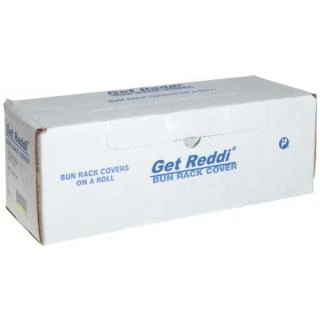 Inteplast Group Bun Rack and Pan Cover  52 x 80  1-Rack  15 Micron  Clear  50 Sheets (IBS BR52X80)