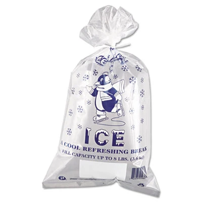 Inteplast Group Ice Bags  1 5 mil  11  x 20   Clear  1 000 Carton (IBS IC1120)