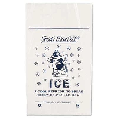Inteplast Group Ice Bags  1 5 mil  12  x 21   Clear  1 000 Carton (IBS IC1221)