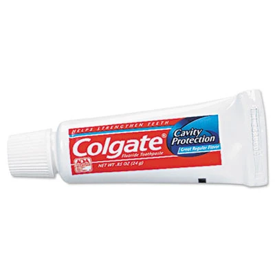 Colgate Toothpaste  Personal Size   85oz Tube  Unboxed  240 Carton (CPC 09782)