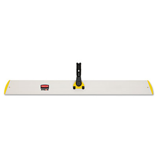 Rubbermaid Commercial HYGEN HYGEN Quick Connect Single-Sided Frame  36 1 10w x 3 1 2d  Yellow (RCP Q580 YEL)