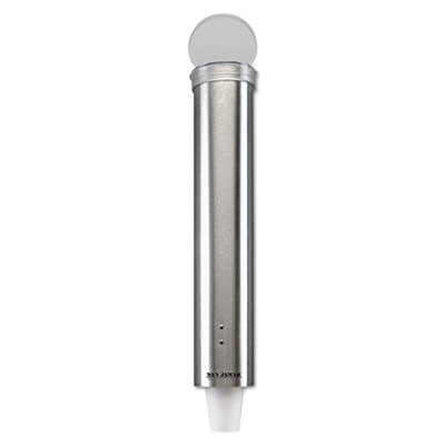 San Jamar Small Pull-Type Water Cup Dispenser  Stainless Steel (SAN C4150SS)
