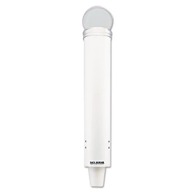 San Jamar Small Pull-Type Water Cup Dispenser  White (SAN C4160WH)
