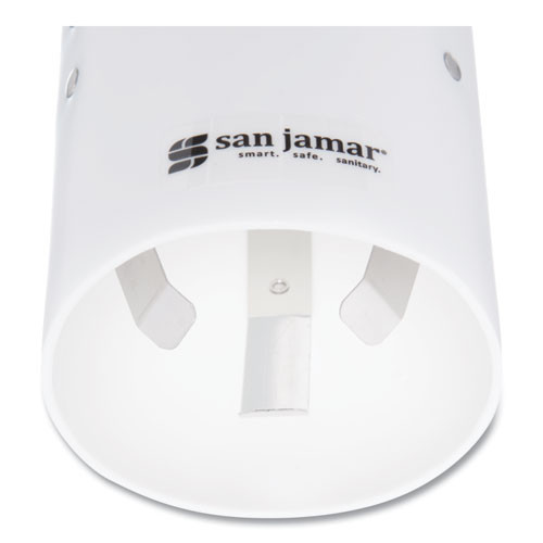 San Jamar Small Pull-Type Water Cup Dispenser  White (SAN C4160WH)