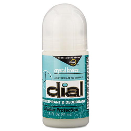 Dial Anti-Perspirant Deodorant  Crystal Breeze  1 5oz  Roll-On  48 Carton (DIA 07686)