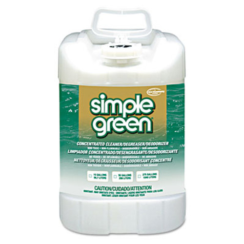 Simple Green Industrial Cleaner and Degreaser  Concentrated  5 gal  Pail (SMP 13006)