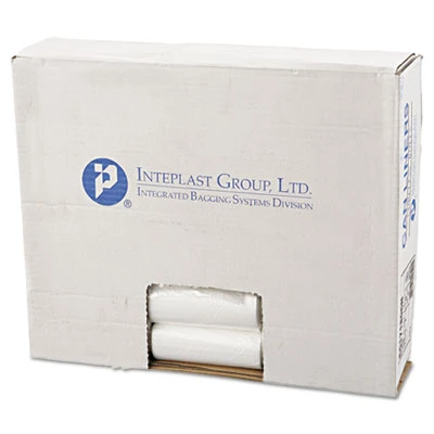 Inteplast Group High-Density Commercial Can Liners  4 gal  6 microns  17  x 18   Clear  2 000 Carton (IBS EC171806N)
