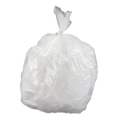 Inteplast Group High-Density Commercial Can Liners  10 gal  5 microns  24  x 24   Natural  1 000 Carton (IBS EC2424N)