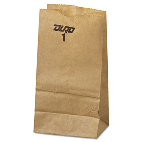 General Grocery Paper Bags  30 lbs Capacity   1  3 5 w x 2 38 d x 6 88 h  Kraft  500 Bags (BAG GK1-500)