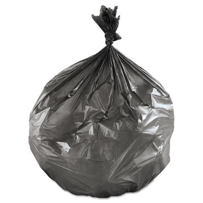 Inteplast Group High-Density Commercial Can Liners  16 gal  6 microns  24  x 33   Black  1 000 Carton (IBS S243306K)