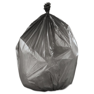 Inteplast Group High-Density Commercial Can Liners  16 gal  8 microns  24  x 33   Black  1 000 Carton (IBS S243308K)