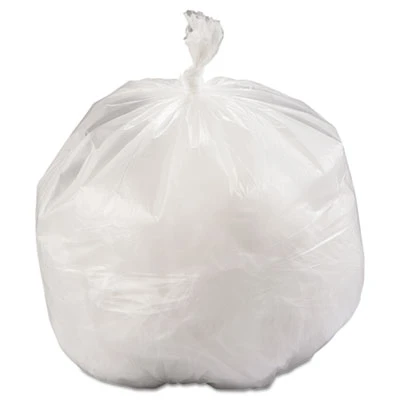 Inteplast Group High-Density Interleaved Commercial Can Liners  33 gal  13 microns  33  x 40   Clear  500 Carton (IBS S334013N)