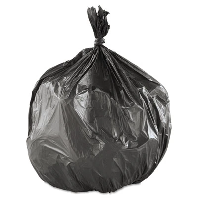Inteplast Group High-Density Interleaved Commercial Can Liners  33 gal  16 microns  33  x 40   Black  250 Carton (IBS S334016K)
