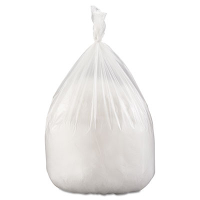 Inteplast Group High-Density Interleaved Commercial Can Liners  60 gal  22 microns  38  x 60   Clear  150 Carton (IBSS386022N)
