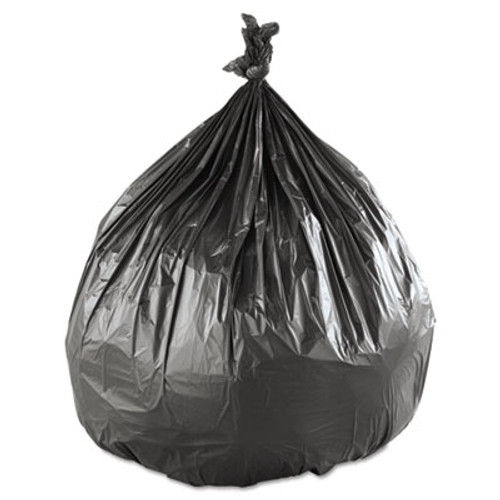 Inteplast Group High-Density Interleaved Commercial Can Liners  45 gal  12 microns  40  x 48   Black  250 Carton (IBS S404812K)