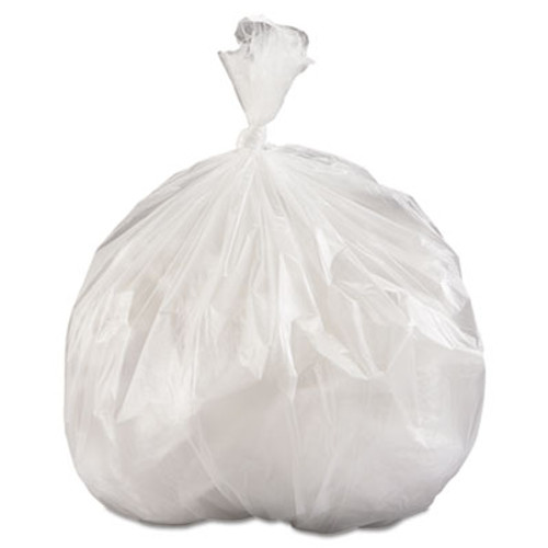 Inteplast Group High-Density Interleaved Commercial Can Liners  45 gal  14 microns  40  x 48   Clear  250 Carton (IBS S404814N)
