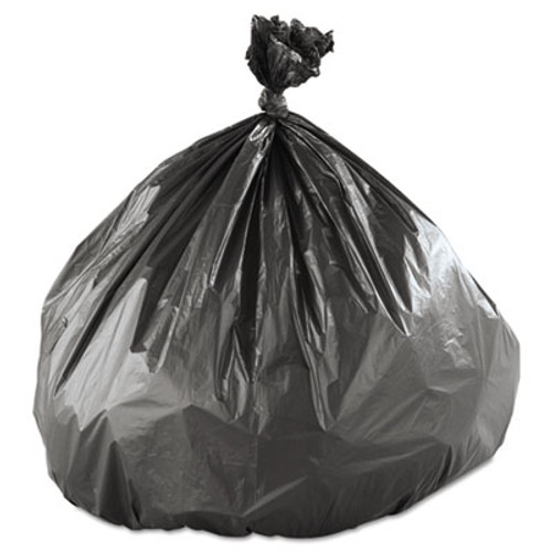 Inteplast Group High-Density Interleaved Commercial Can Liners  45 gal  16 microns  40  x 48   Black  250 Carton (IBS S404816K)