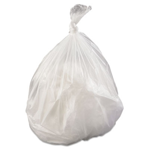 Inteplast Group High-Density Interleaved Commercial Can Liners  45 gal  17 microns  40  x 48   Clear  250 Carton (IBS S404817N)
