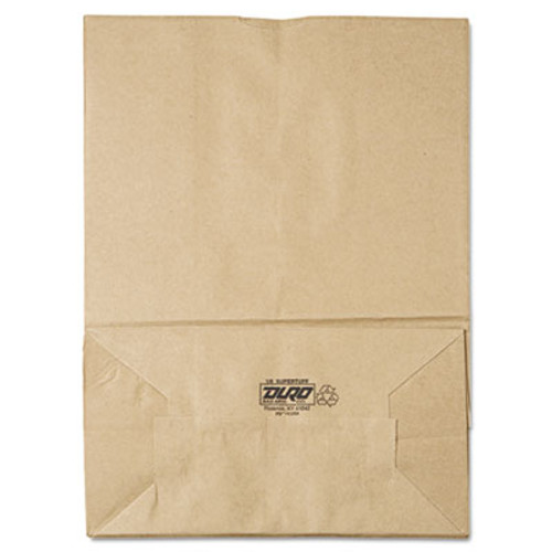 General Grocery Paper Bags  75 lbs Capacity  1 6 BBL  12 w x 7 d x 17 h  Kraft  400 Bags (BAG SK1675)