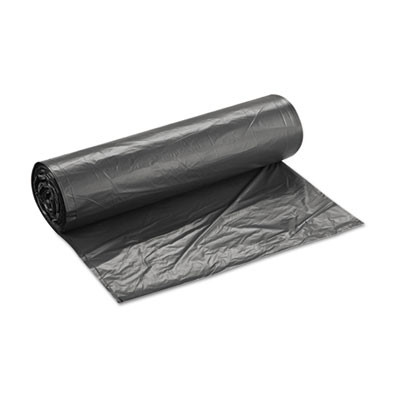Inteplast Group High-Density Interleaved Commercial Can Liners  60 gal  16 microns  43  x 48   Black  200 Carton (IBS S434816K)